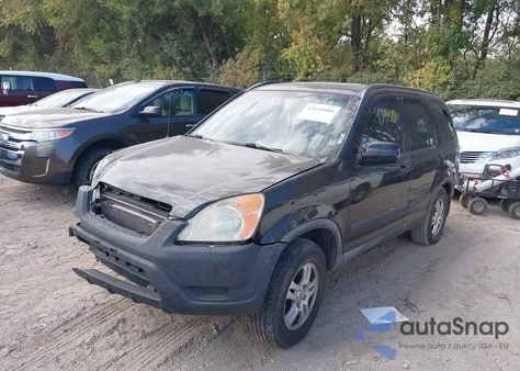 2004 Honda Cr-V Ex из США, поврежденный, VIN JHLRD78884C023158